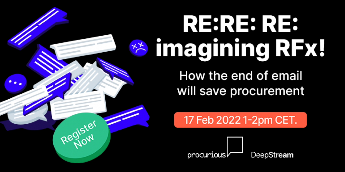 RE: RE: RE: imagining RFx! How the end of email will save procurement RE: RE: RE: imagining RFx! How the end of email will save procurement cover photo