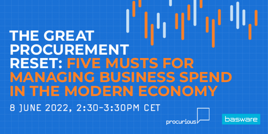 The Great Procurement Reset: Five Musts for Managing Business Spend in the Modern Economy cover photo