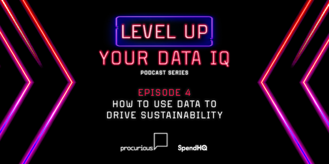 How to use data to drive sustainability cover photo