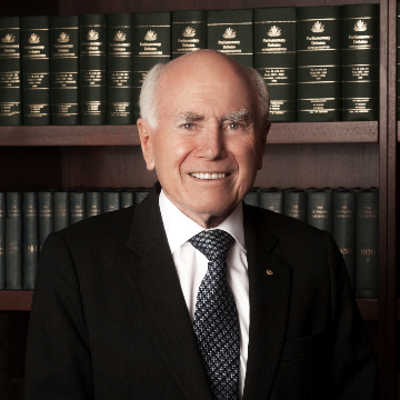 Speaker The Hon John Howard OM AC photo