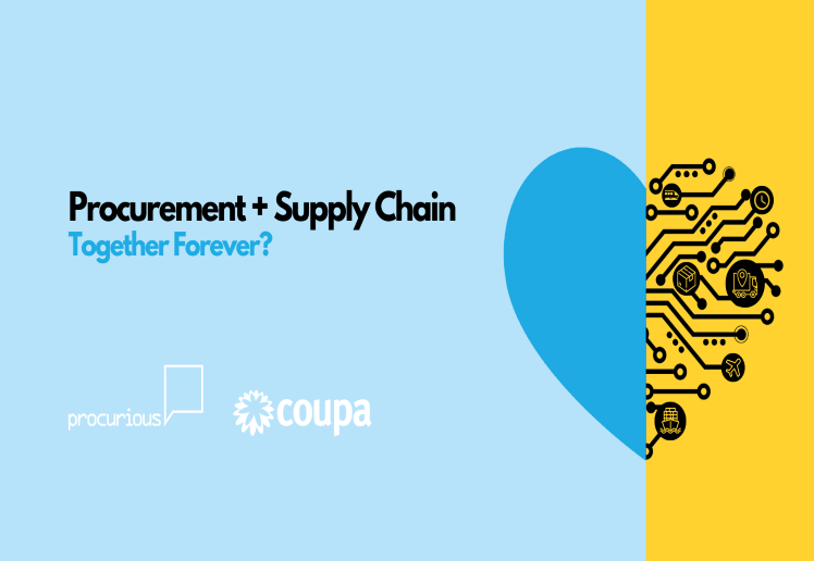 Procurement + Supply Chain: Together Forever? | Webinar on Demand cover photo