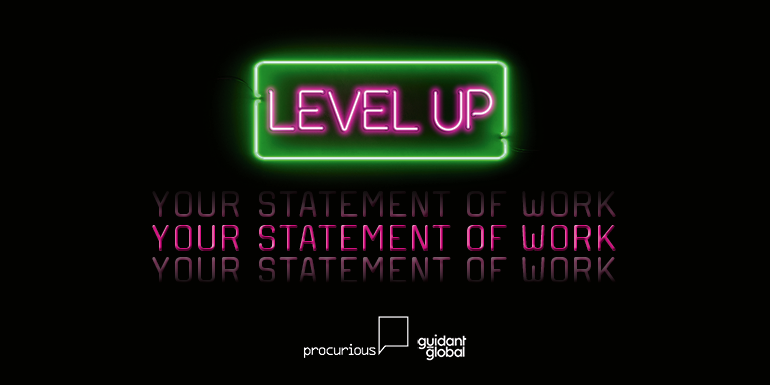 Level Up Your Statement of Work | Webcast | On-Demand Resource Level Up Your Statement of Work | Webcast | On-Demand cover photo