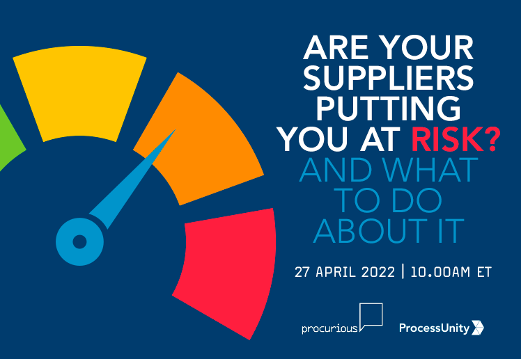 Resource Are your suppliers putting you at RISK? And what to do about it | Webcast | On-Demand cover photo