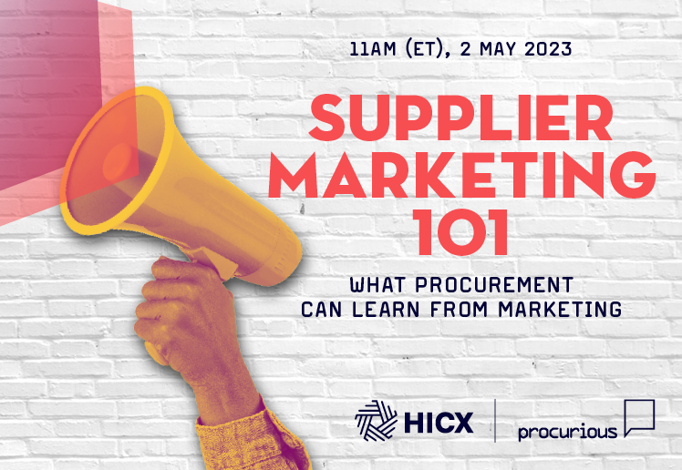 Supplier Marketing 101: What Procurement can Learn from Marketing | Webcast On-Demand cover photo