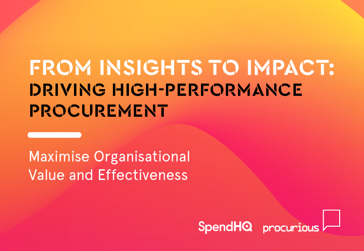 From Insights to Impact: Driving High-Performance Procurement cover photo