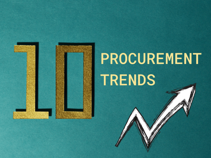 Top 10 procurement trends that you need to know about in 2022